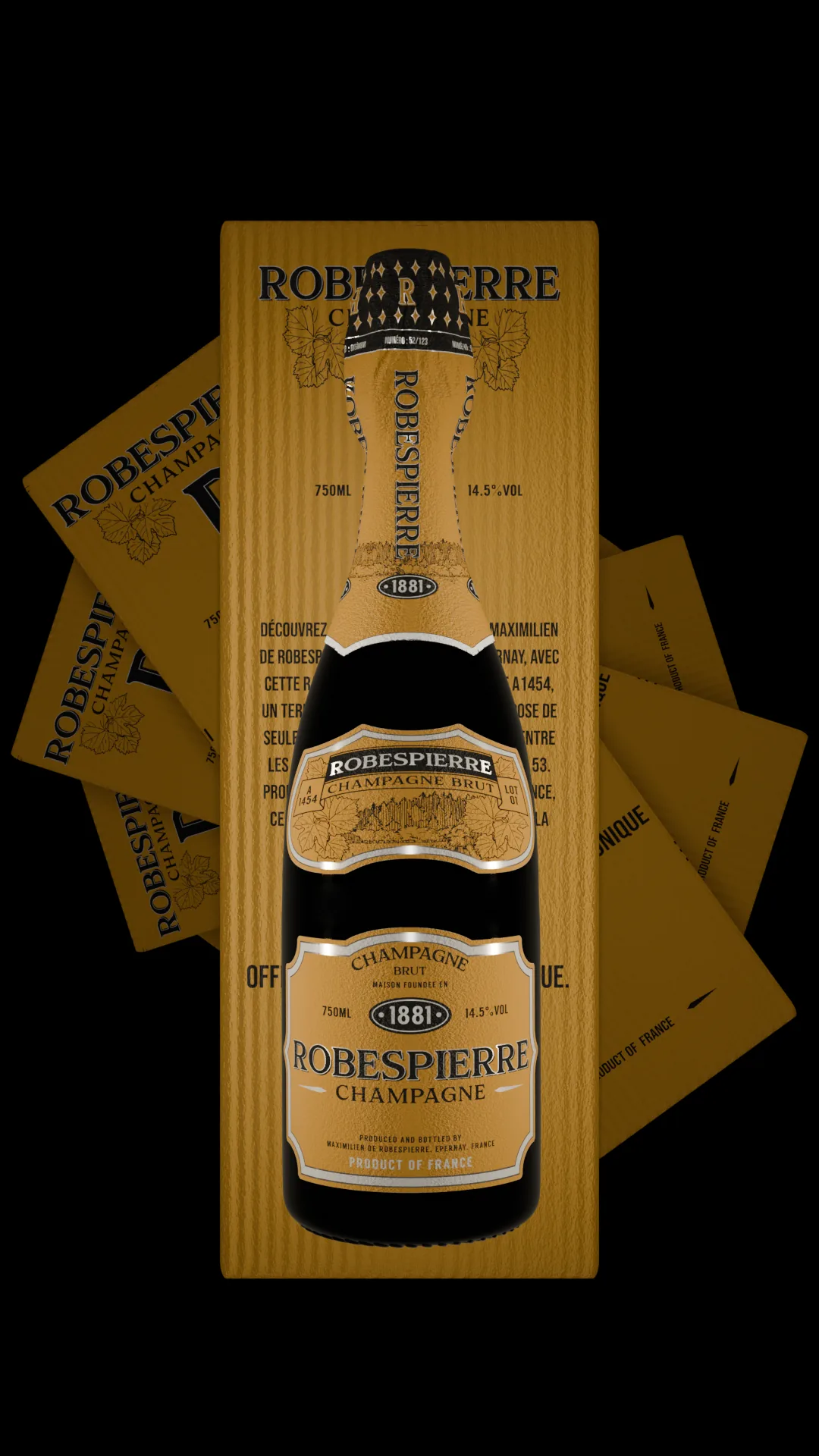 Champagne Robespierre — The gift box