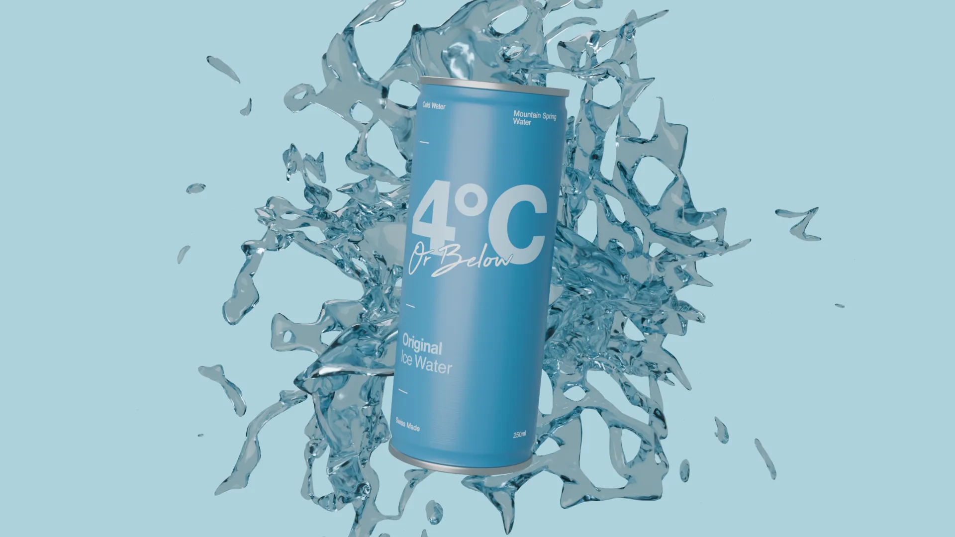 4°C Or Below — Splash