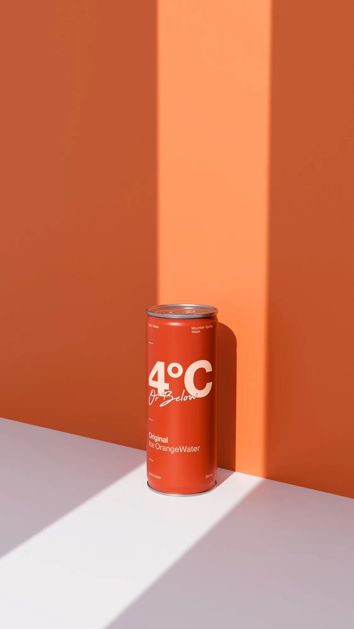 4°C Or Below — Mise en scène, orange