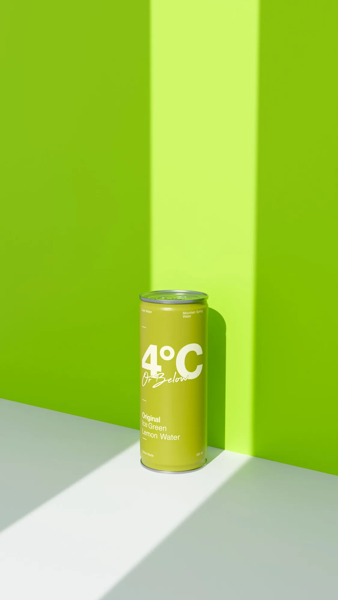 4°C Or Below — Mise en scène, vert