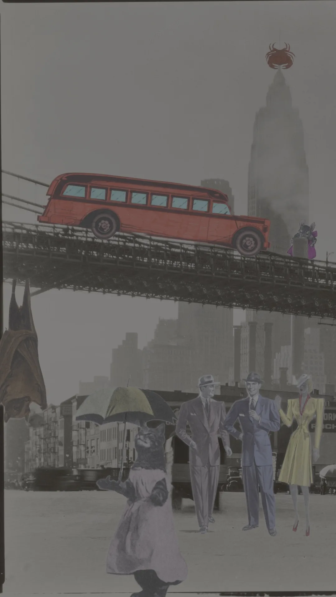 L'étrange monde terrestre — New York, le passage du pont