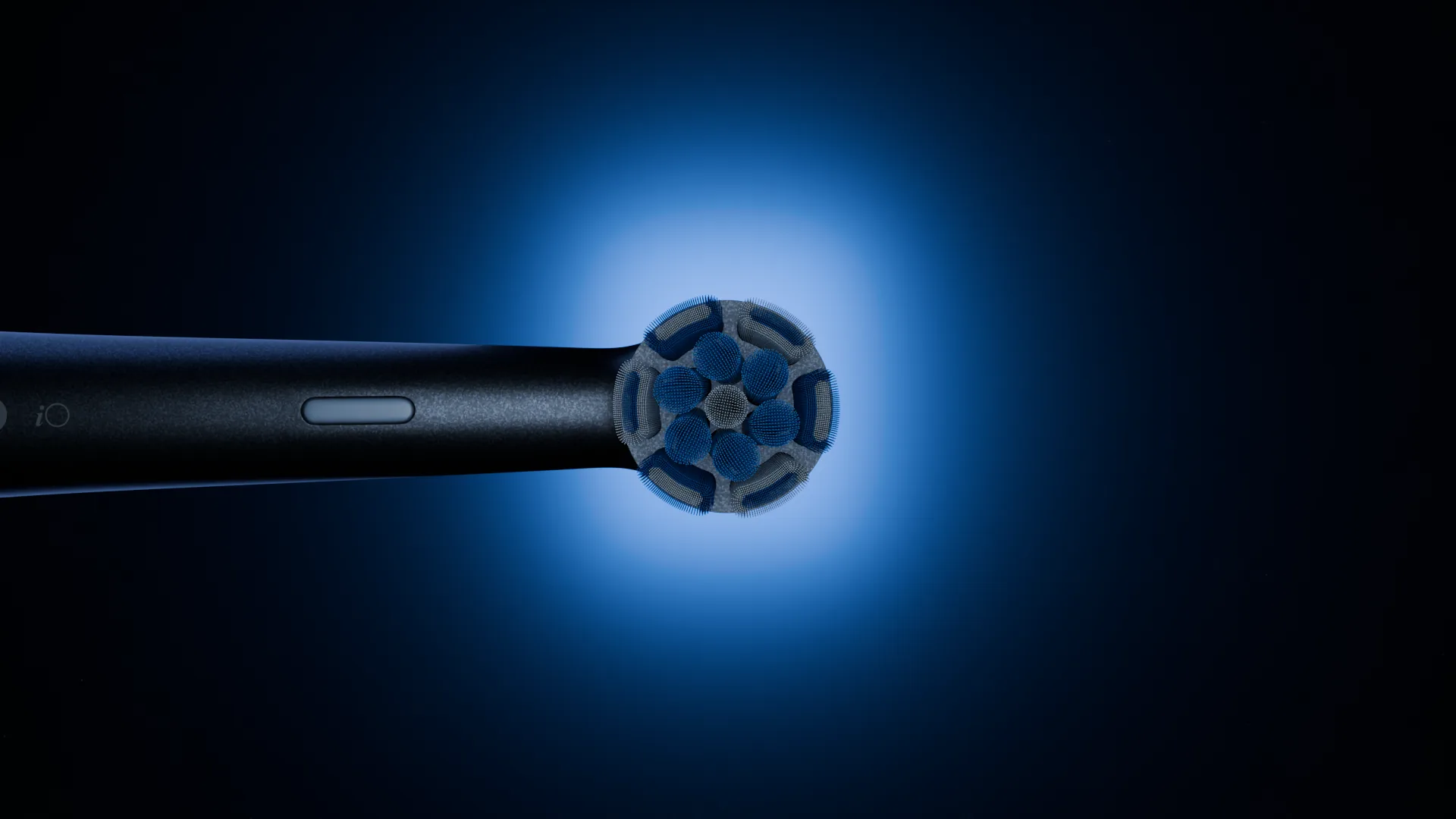 Oral-B iO — Détail de la tête de brosse