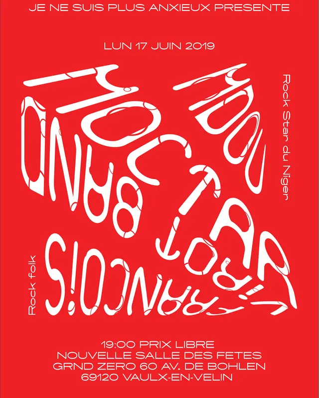 Flight — Une police de titrage et son affiche, dessinées en workshop
