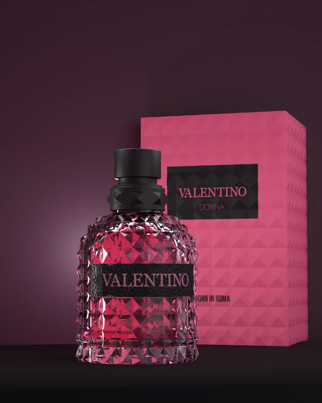 Valentino Donna — Flacon et emballage